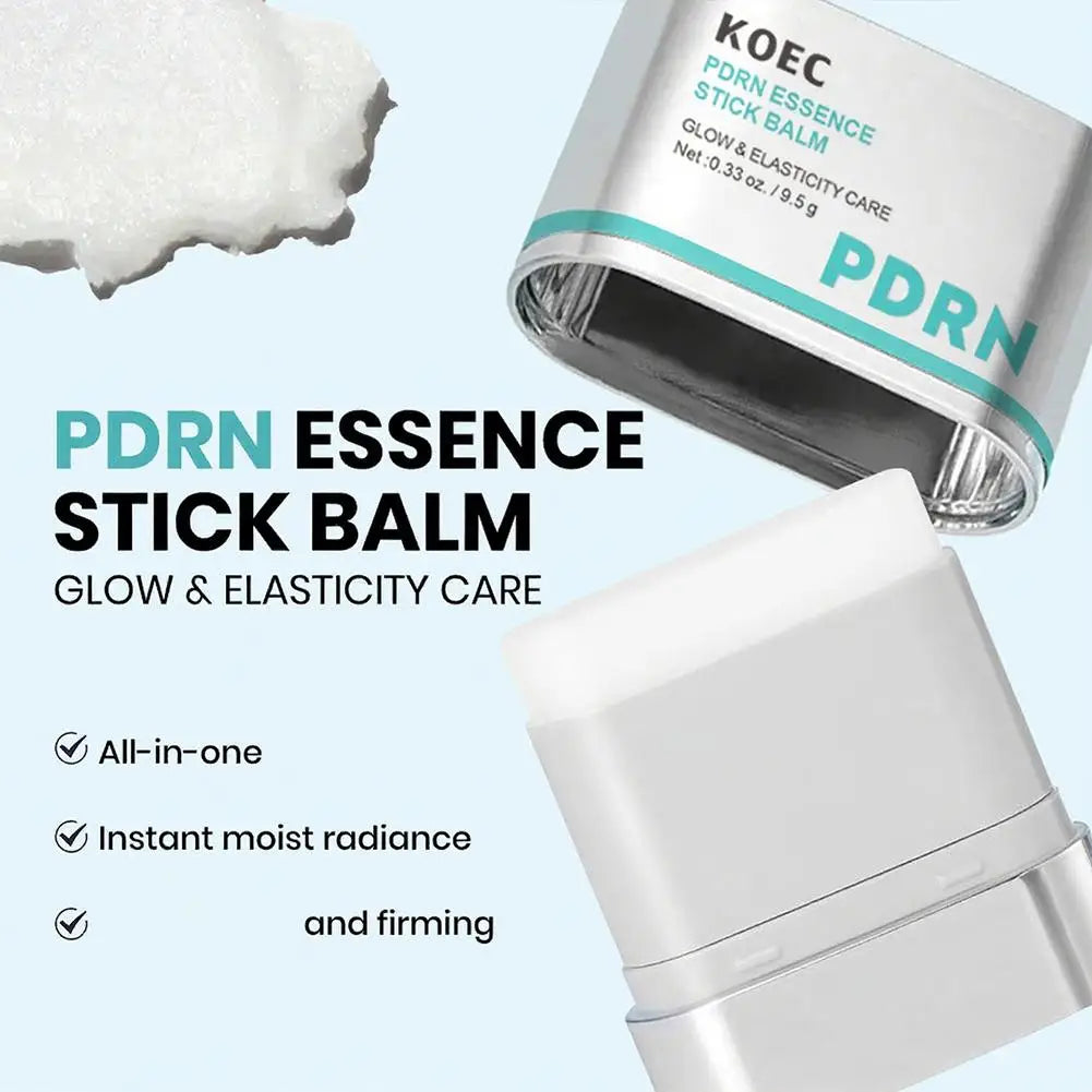 KOEC PDRN Essence Stick 9.5g Collagen Niacinamide Deep Hydration Firming Anti Wrinkle Korean Portable Face Neck Care Essence