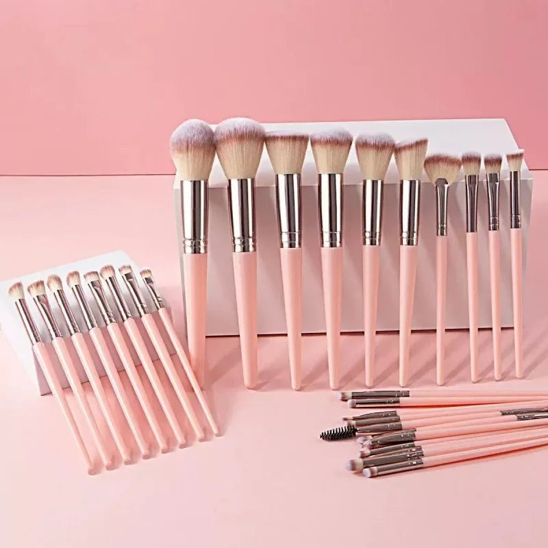 30-Piece Makeup Brush Set for Blush And Nose Shadow Professional Beauty Tools Full Set of Cosmetic Brushes from Mainland China